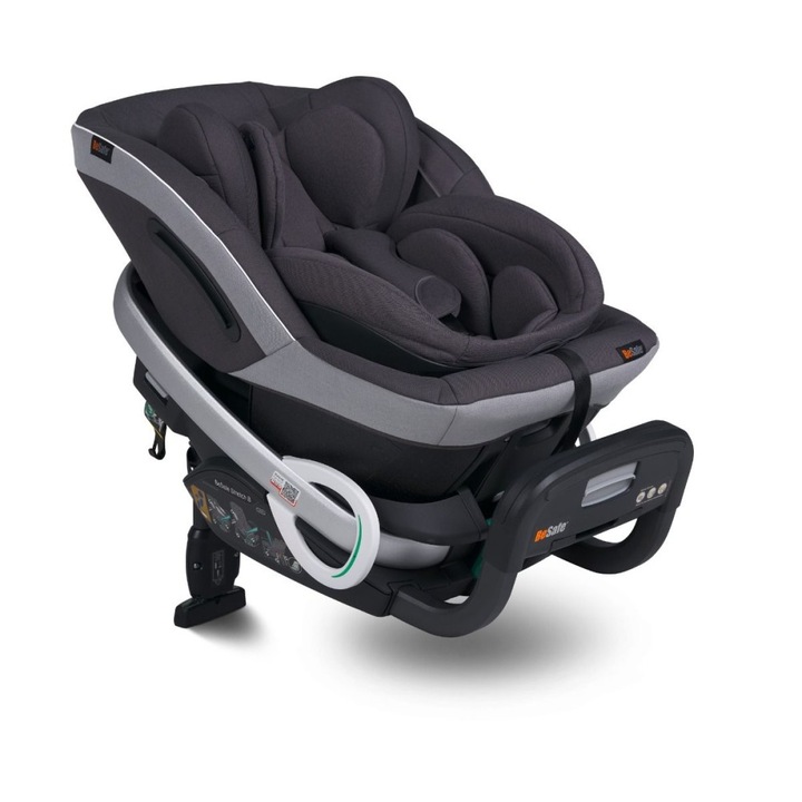 Scaun auto copii BeSafe Stretch B 40-125cm Melange Metallic, 5 pozitii, 10 kg