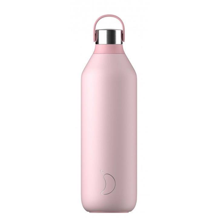 Termosuri Chilly's Series 2 1L Roz Blush, 24 ore rece, 12 ore cald