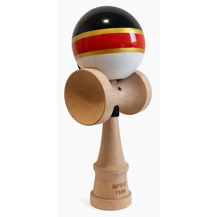 Kendama, roșie, 43-47 cm, grip super sticky, pentru băieți 3 ani+