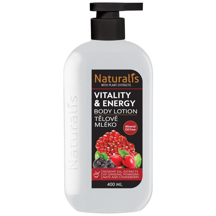 Naturalis testápoló - Vitality & Energy, 400ml