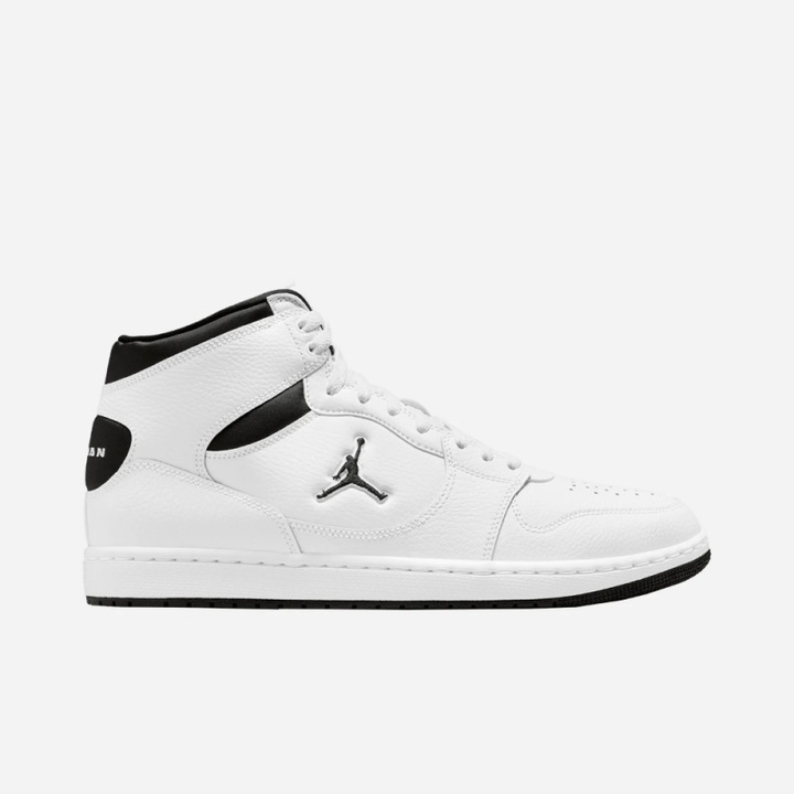 Pantofi sport Jordan Court Connect Mid IQ5685-100, Alb/Negru, 40.5