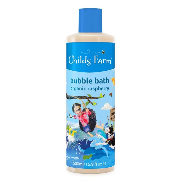Sapun si Gel de dus copii, Childs Farm, Bubble Bath cu Aroma Biologica de Batomouro, 500ml