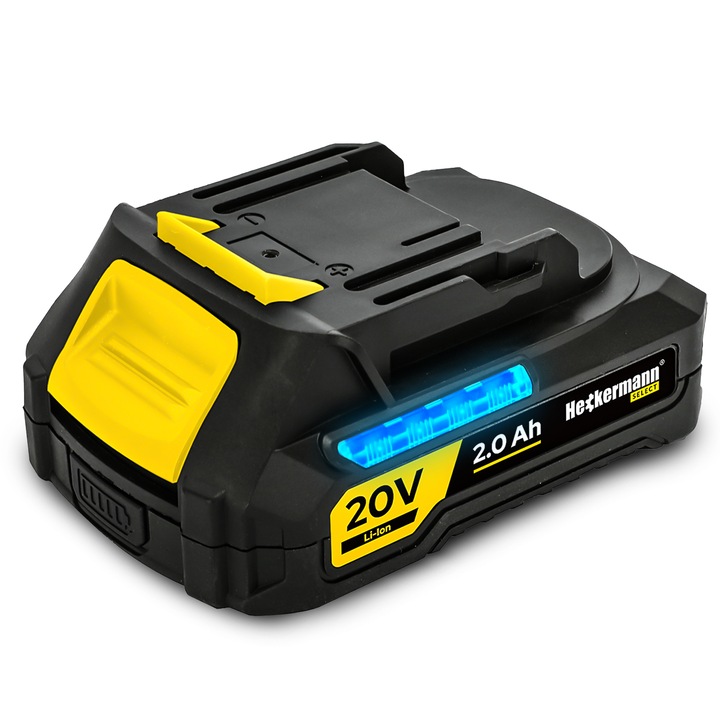 Acumulator Heckermann Select 20V 2Ah AVB20-2, Li-Ion, 2000 mAh, 18-21V