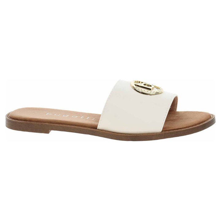 Papuci dama Bugatti 435-AI29B-5000, 37, alb