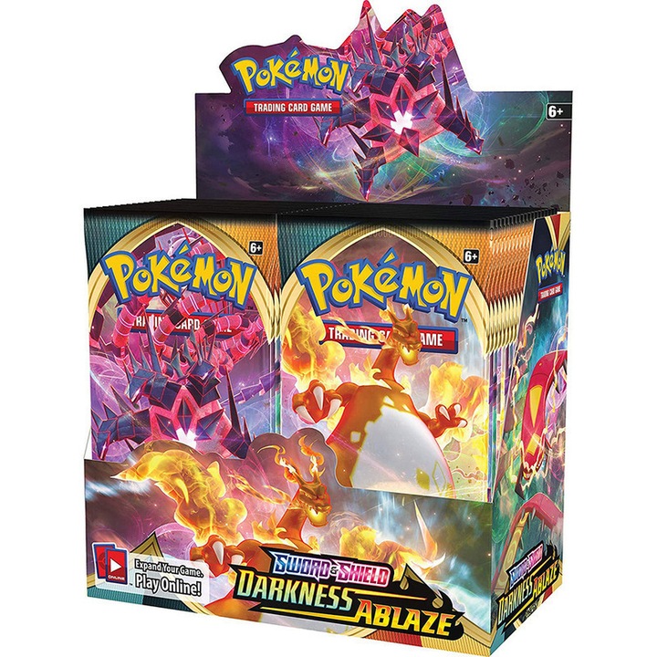 Set de jocuri de societate Pokemon, carti de schimb DARK 360