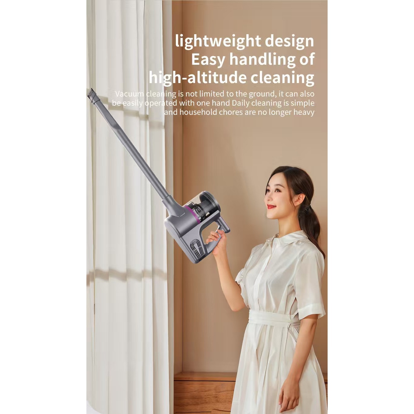 4-in-1 aspirator pentru a elimina acarieni multi-functionale / handheld / bar 2-in-1, o masina pentru a realiza intreaga camera curat