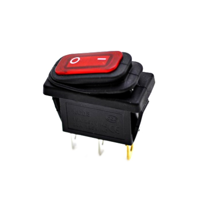 Intrerupator IRS Ingust cu protectie de cauciuc