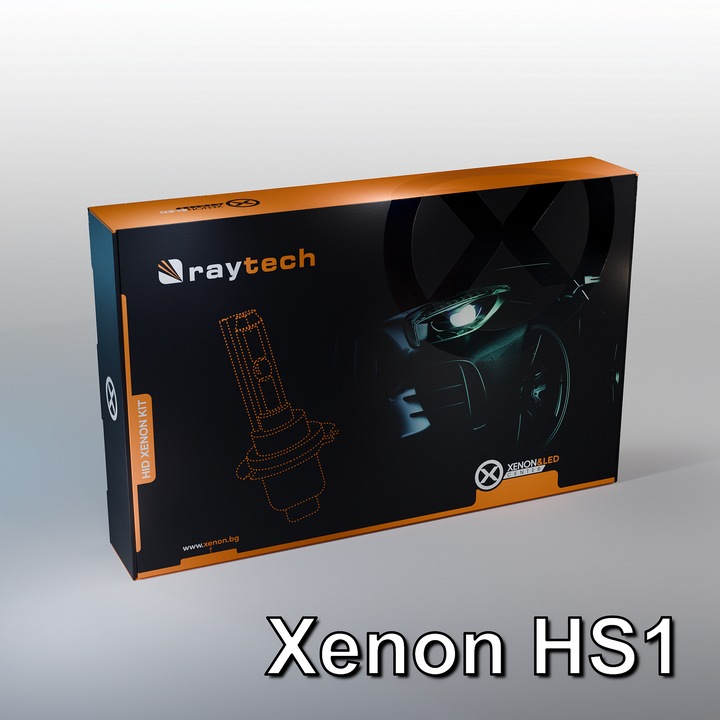 Xenon система HS1 RayTech 35W AC CANBUS, 6000 К