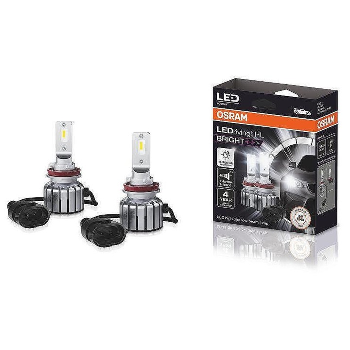 LED крушки H16 OSRAM HL Bright 38W 6000K