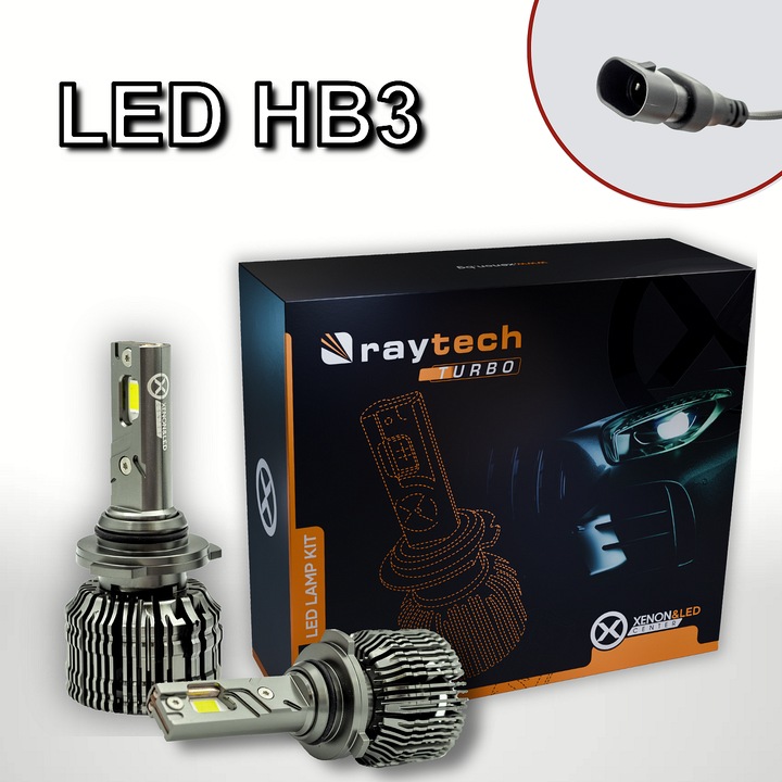 LED крушки HB3 RayTech TURBO 130W 6000K CANBUS