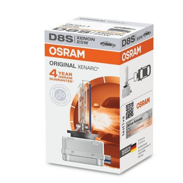 Xenon Крушка D8S 25W AC Osram Xenarc Original