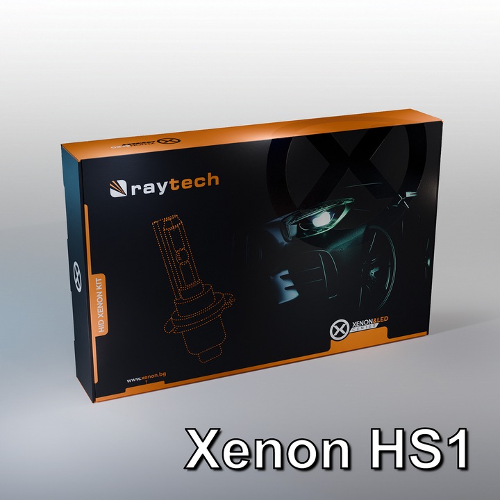 Xenon система HS1 RayTech 35W AC CANBUS, 8000 К