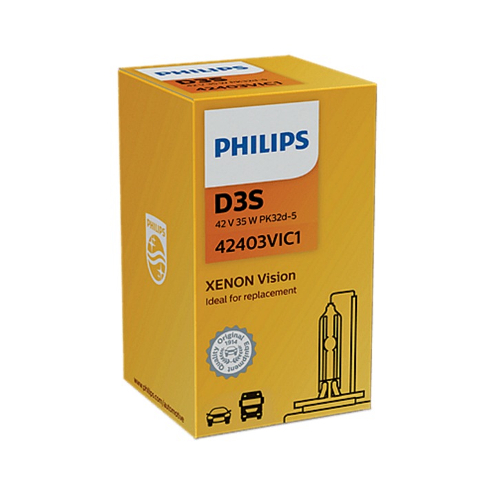 Xenon Крушка D3S 35W AC Philips Vision