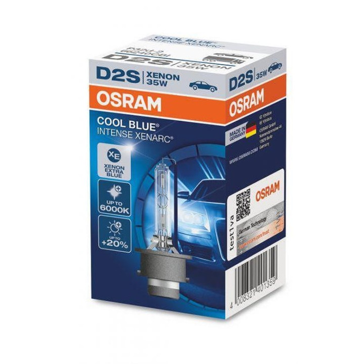 Xenon Крушка D2S 35W AC Osram Cool Blue Intense