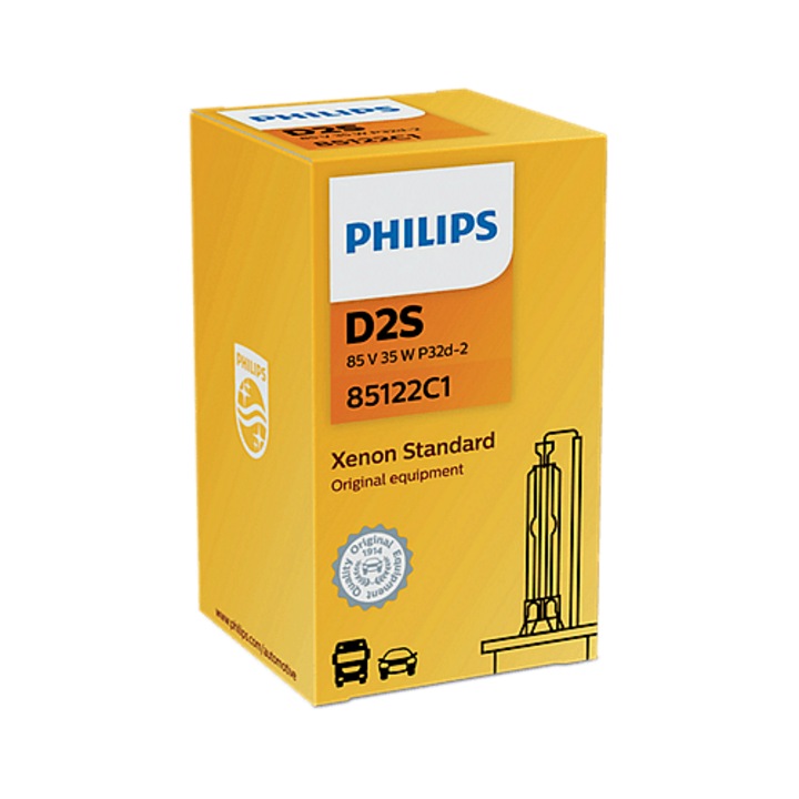 Xenon Крушка D2S 35W AC Philips Vision