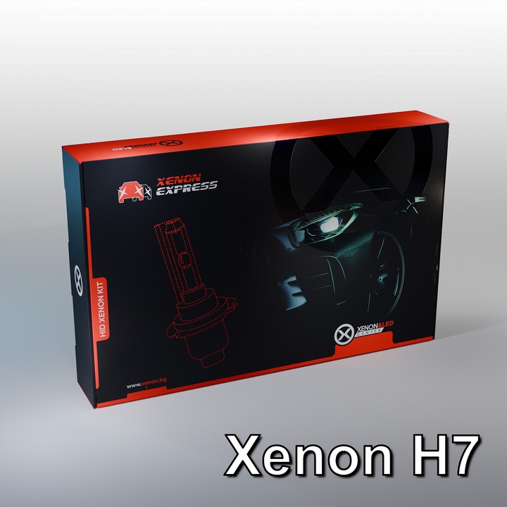 Sistem Xenon H7 Xenon Express 35W AC, 4300 K