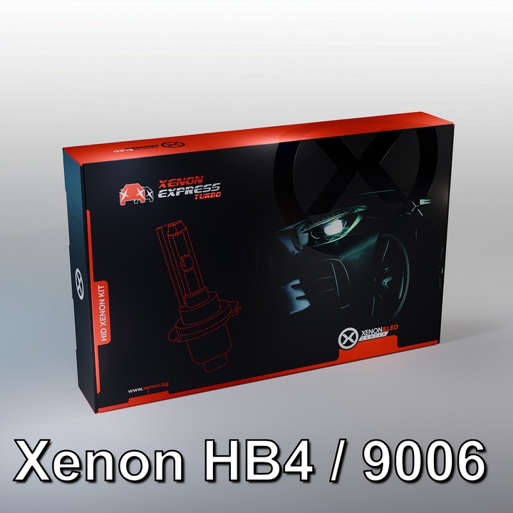 Xenon rendszer HB4/9006 Xenon Express TURBO 55W AC 24V CANBUS, 8000 K
