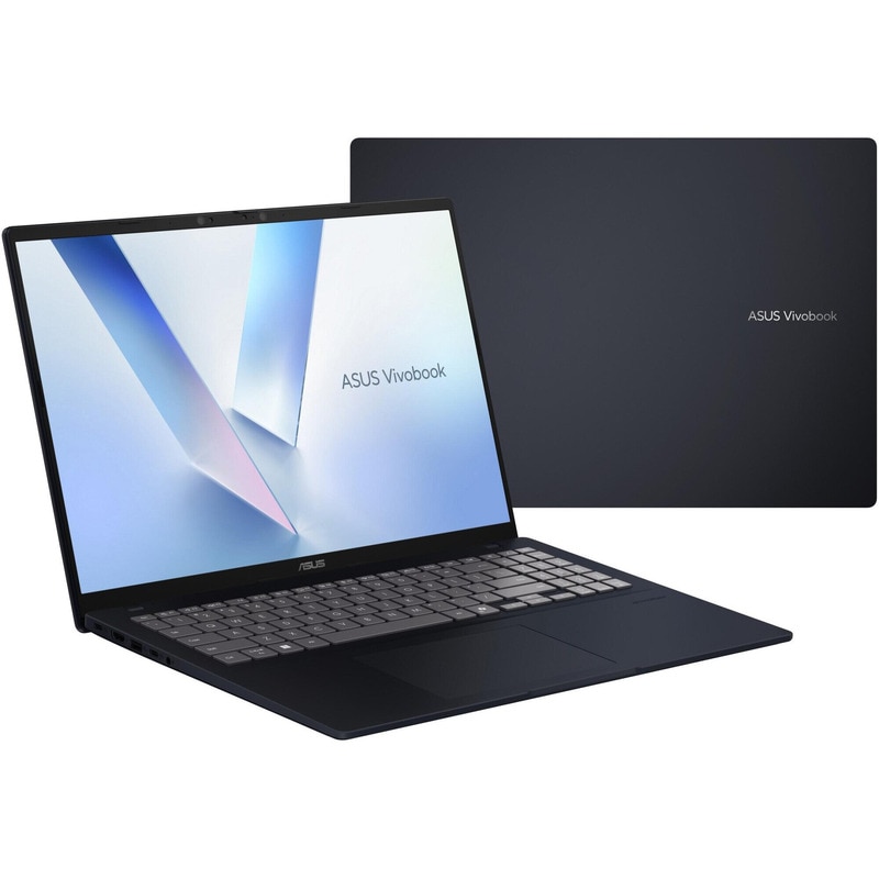 Laptop ASUS Vivobook 16 X1607QA cu procesor Snapdragon® X X1 26 100 pana la 2.97GHz, 16'', WUXGA, IPS, 16 GB LPDDR5X RAM, 1 TB SSD, Qualcomm® Adreno™ GPU, Windows 11 Home, Quiet Blue