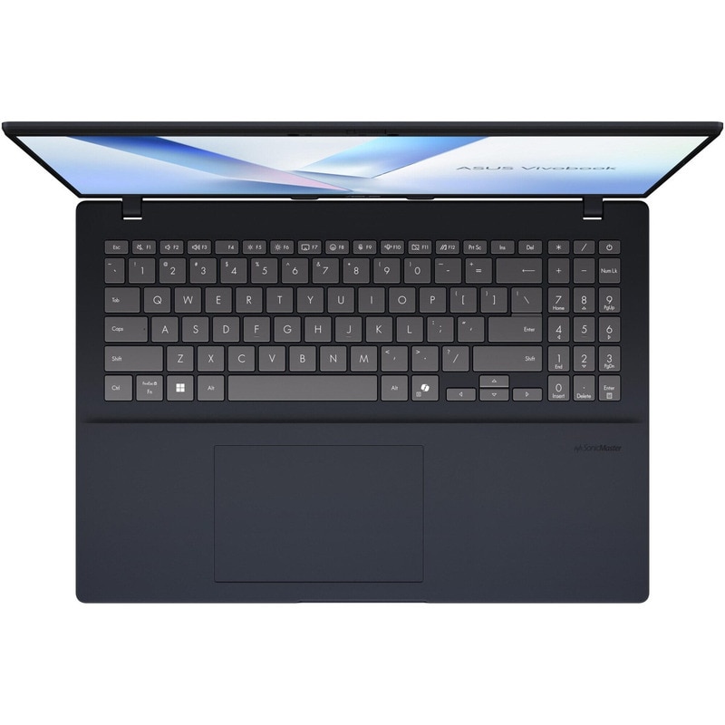 Laptop ASUS Vivobook 16 X1607QA cu procesor Snapdragon® X X1 26 100 pana la 2.97GHz, 16'', WUXGA, IPS, 16 GB LPDDR5X RAM, 1 TB SSD, Qualcomm® Adreno™ GPU, Windows 11 Home, Quiet Blue
