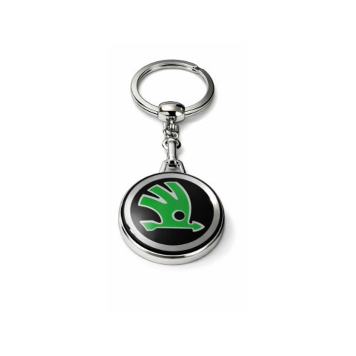 Breloc cheie premium dedicat Skoda