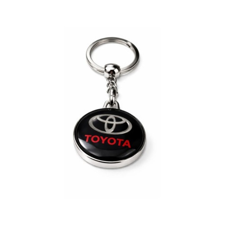 Breloc cheie premium dedicat Toyota, Black