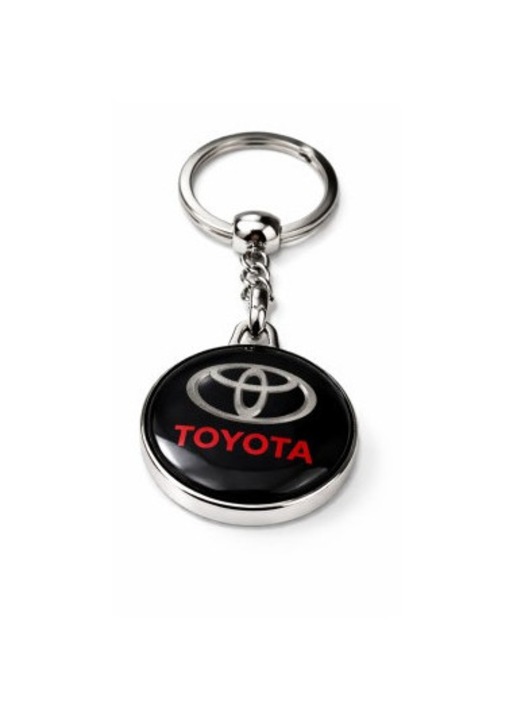 Премиум ключодържател за Toyota, черен