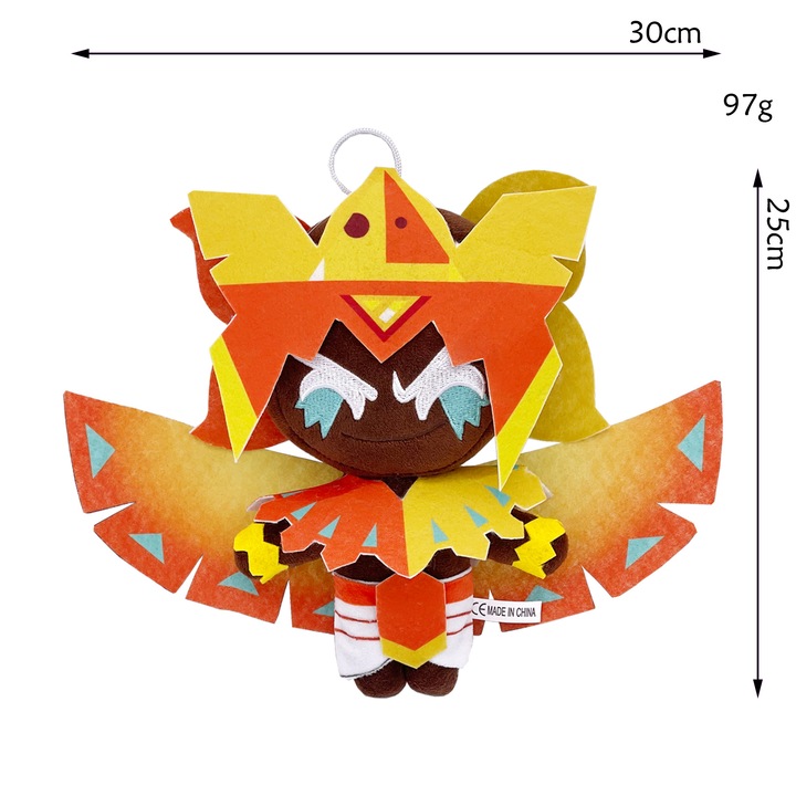 Jucarie de plus, Cookie Run: Kingdom, papusa Golden Cheese Cookie, 30x20cm