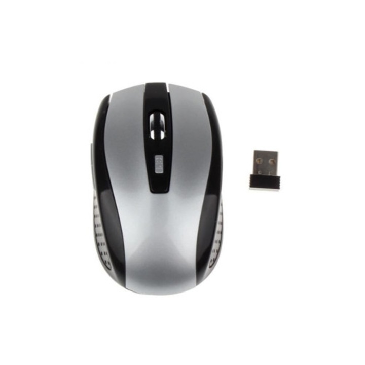 Vezeték nélküli optikai egér 2.4G hordozható laptophoz, gaminghez