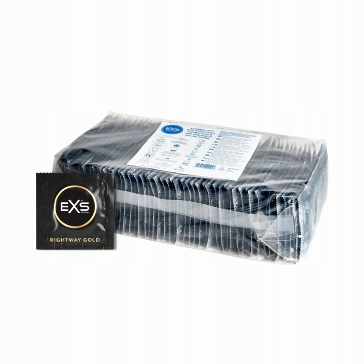 EXS Rightway Gold óvszer, 100 db