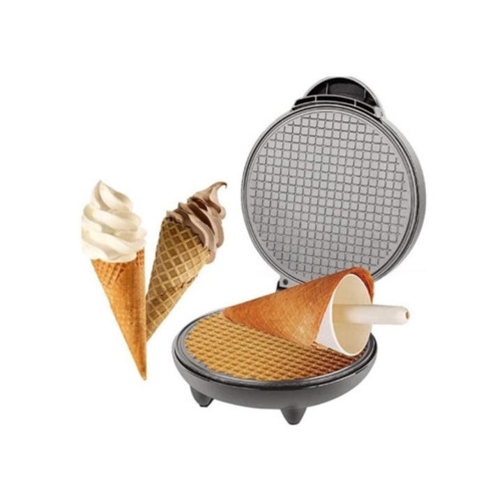 Aparat de preparat desert, Electric Cream Maker, cone de inghetata, 220V, set
