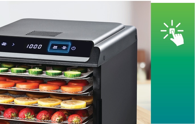 Deshidrator fructe si legume Heinner NatureDry HFD-KD600BK, 500