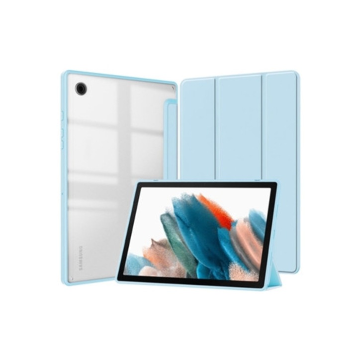 Калъф за таблет за Samsung Galaxy Tab S9 Plus/S9 Fe Plus 2023, светлосин