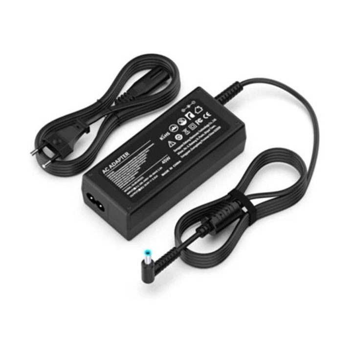 Зарядно за лаптоп 45W 19.5V 2.31A, 4.5x3.0mm, за HP Pavilion X360, Elitebook 840, Probook 440, Stream 11, 13