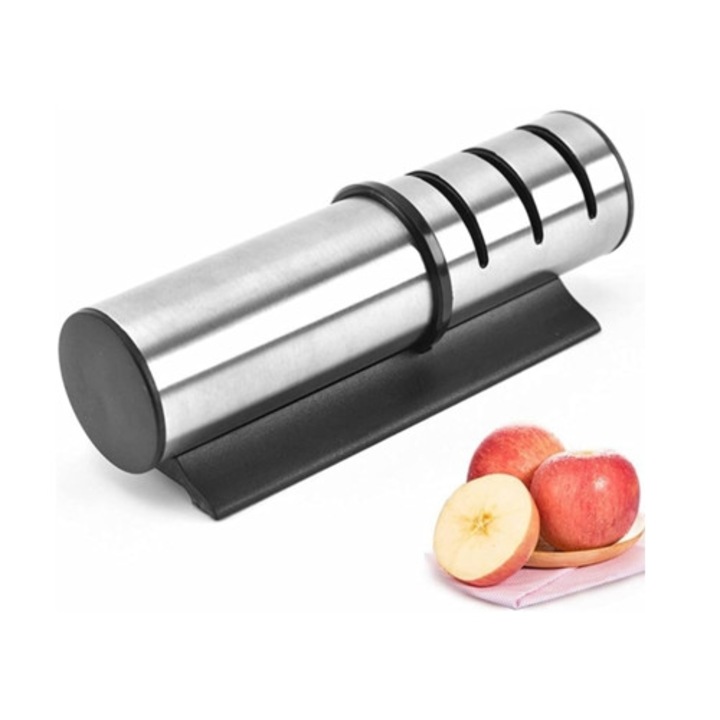 3 fokozatú késélező, 304-es rozsdamentes acél, gyémánt bevonat