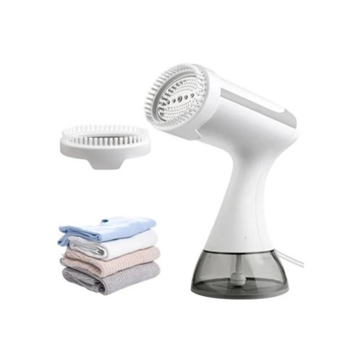 Fier de calcat portabil, 1500W, rezervor 300ml, alb