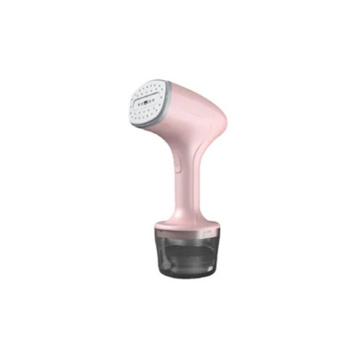 Fier de calcat portabil, 260ml, indepartare cute, roz