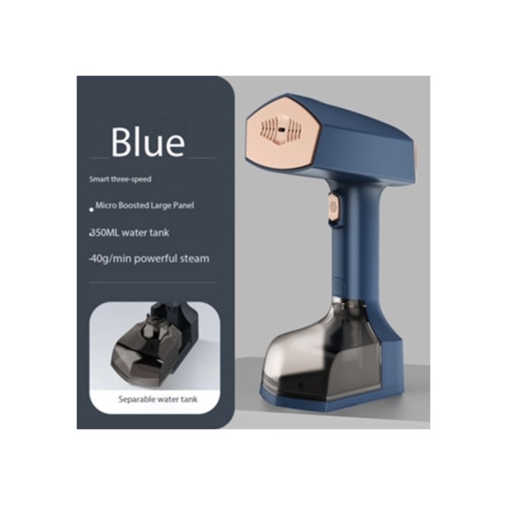 Fier de calcat cu abur 3 in 1, 2500W, 350ml, mov