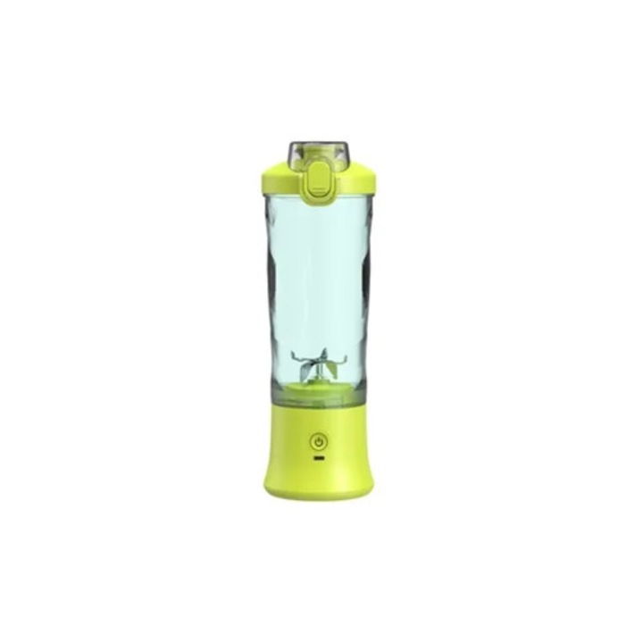 Storcator de citrice portabil, 600ml, 6 lame, galben