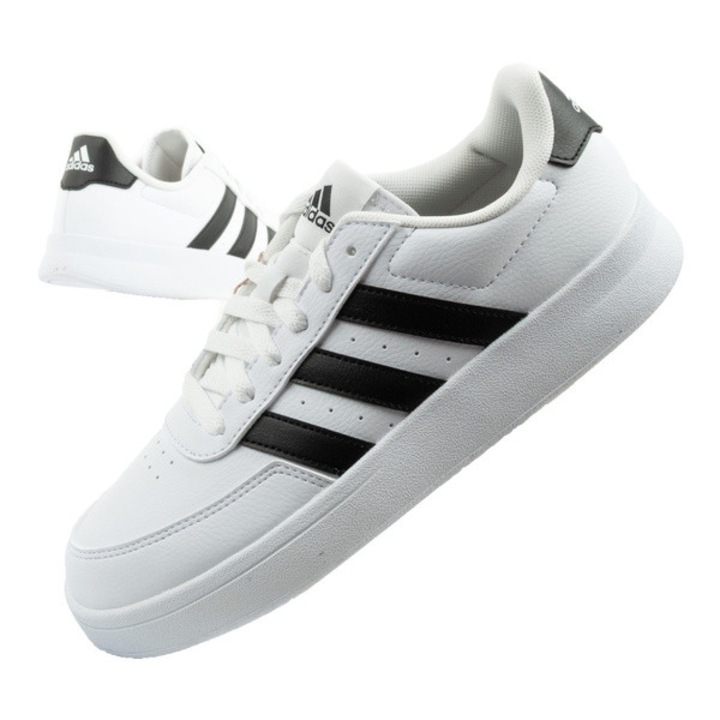 Pantofi sport Adidas Breaknet 2.0, negri, piele ecologică, mărime 38, 5