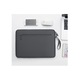 Geanta laptop 14.1-15.4 inch, protectie durabila si socuri, cu banda pe fata, neagra