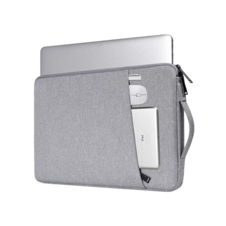 16 hüvelykes laptop táska, szürke