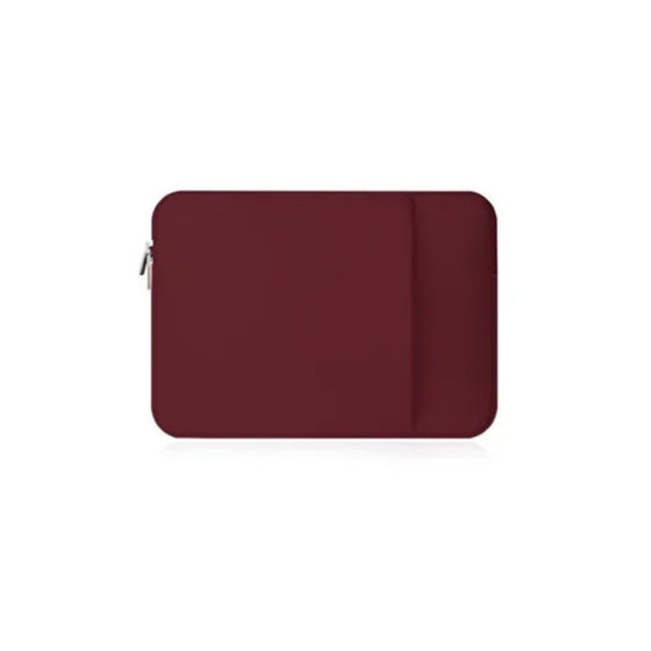 Claret 14 hüvelykes laptoptáska, puha és párnázott, tartóval