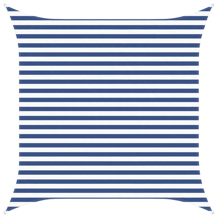 Umbrelă de umbrire pentru exterior, 3x3 m, rezistentă la UV și apă, vidaXL