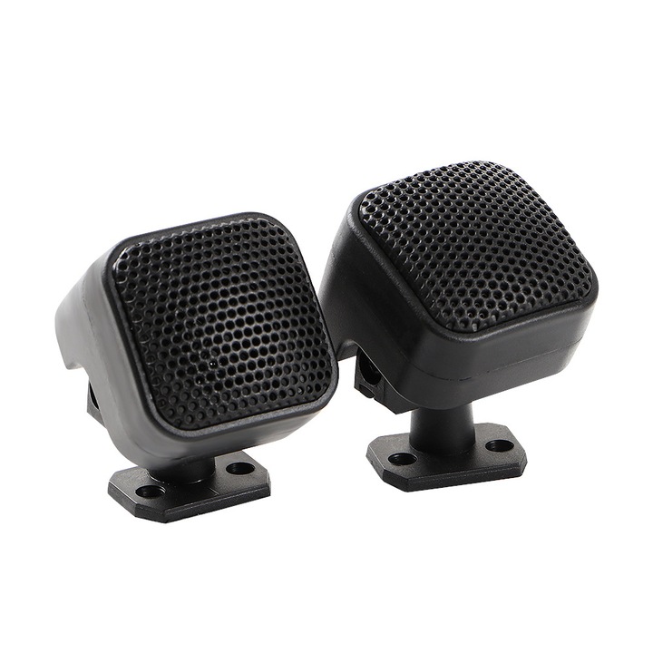 Система за автомобилни високоговорители, TP-004A, 500W, комплект, черен