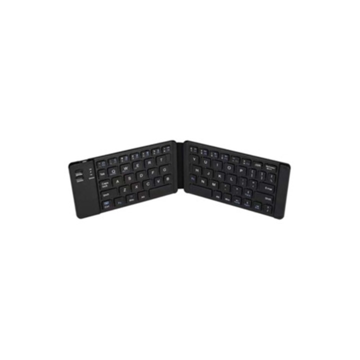 Tastatura pliabila BT18, neagra, pentru Windows, Android si iOS