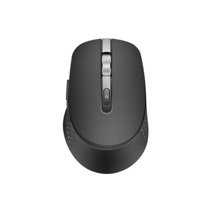 Mouse de gaming inteligent, dual-mode AI, traducere vocala, negru