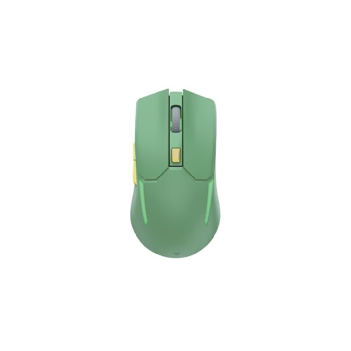 Mouse WGC2, senzor Pixart 3212, 2400 DPI, verde