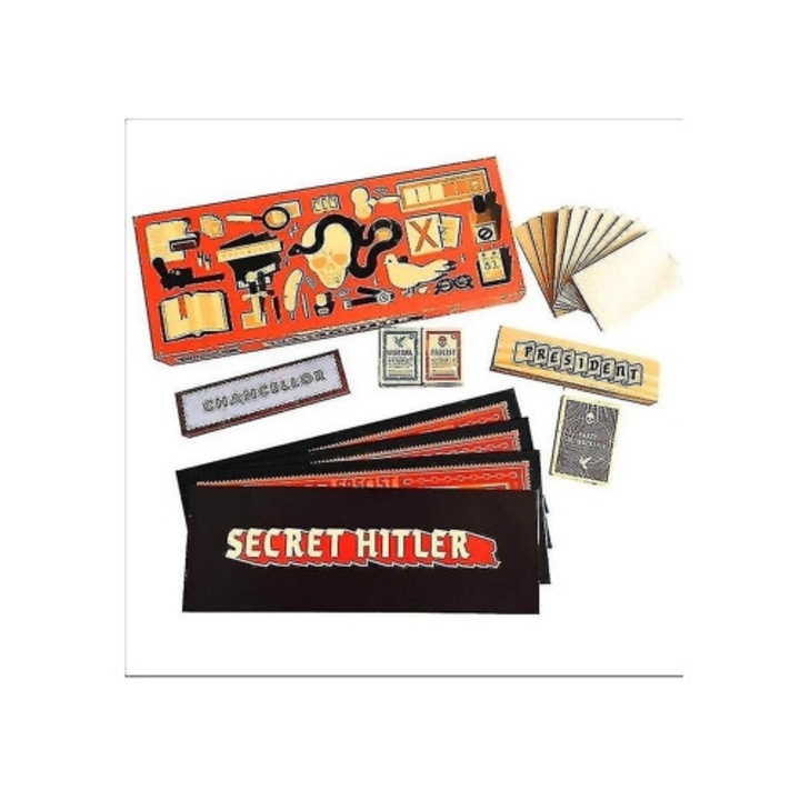 Társasjáték: Fedezze fel a Hitler titka kártyajátékot, minimum 3 éves kortól, közepes nehézségi fokozat
