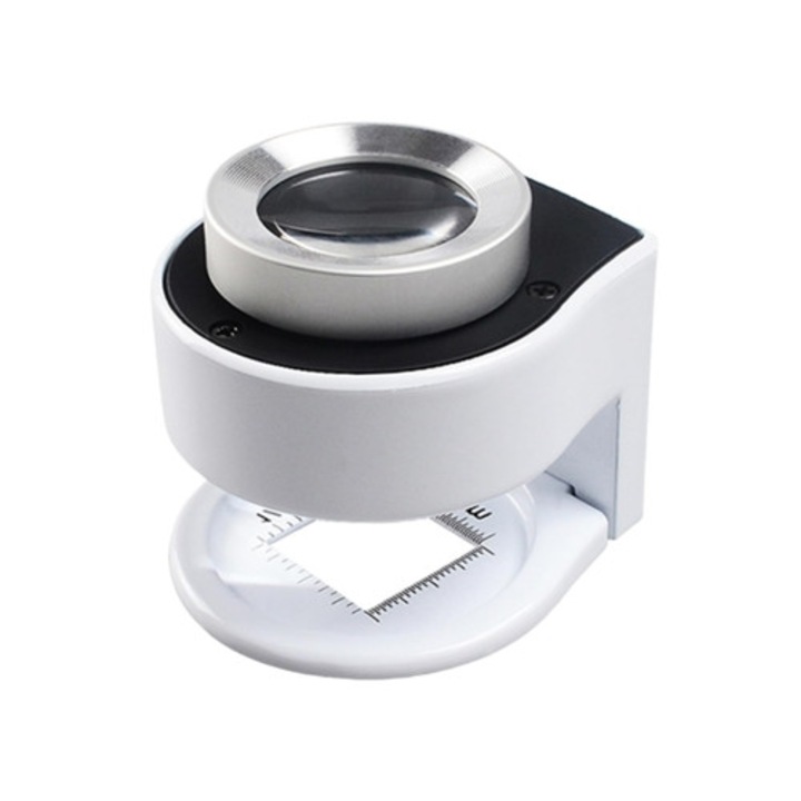 Лупа 30X с 3 LED и 3 UV светлини, бяла, Micro USB интерфейс