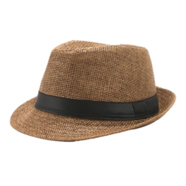Унисекс шапка Trilby Fedora, 57 см, нископрофилен дизайн